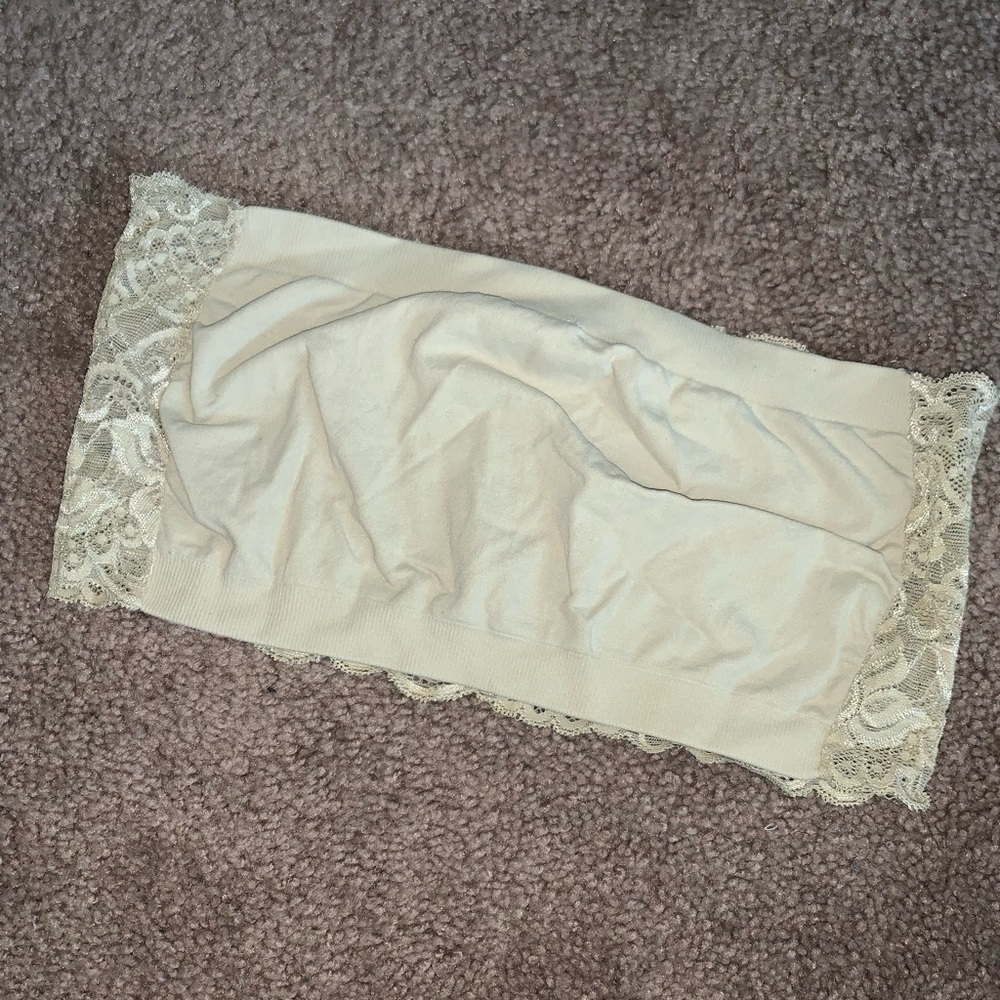 Tan Lace Bandeau